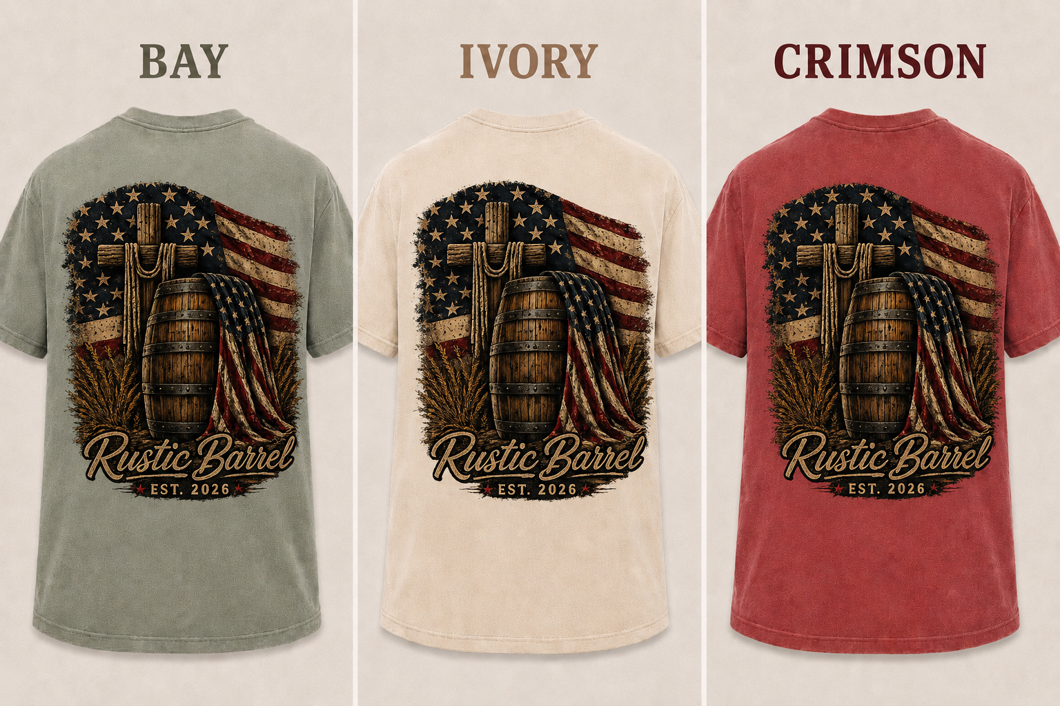 Heritage Barrel Tee